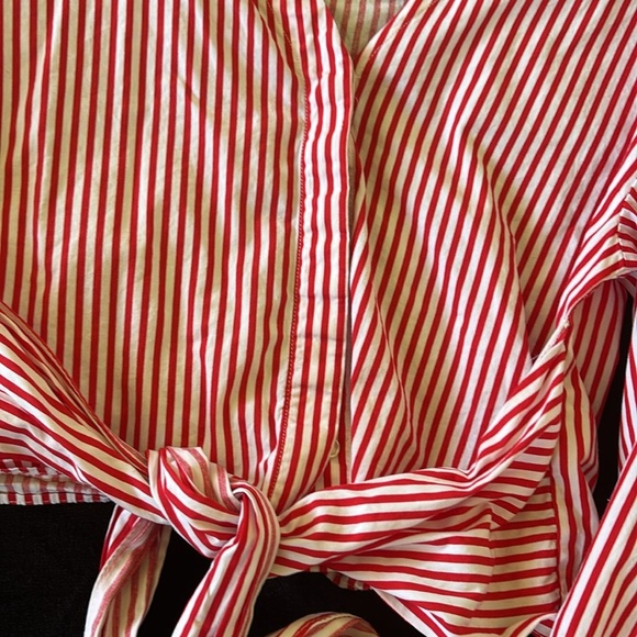 H&M Red Striped Top - Picture 5 of 6